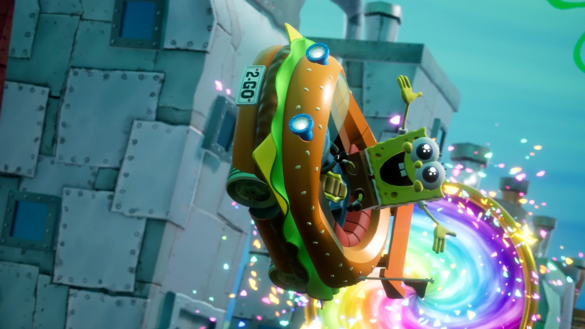 Sonic Racing CrossWorlds SpongeBob SquarePants