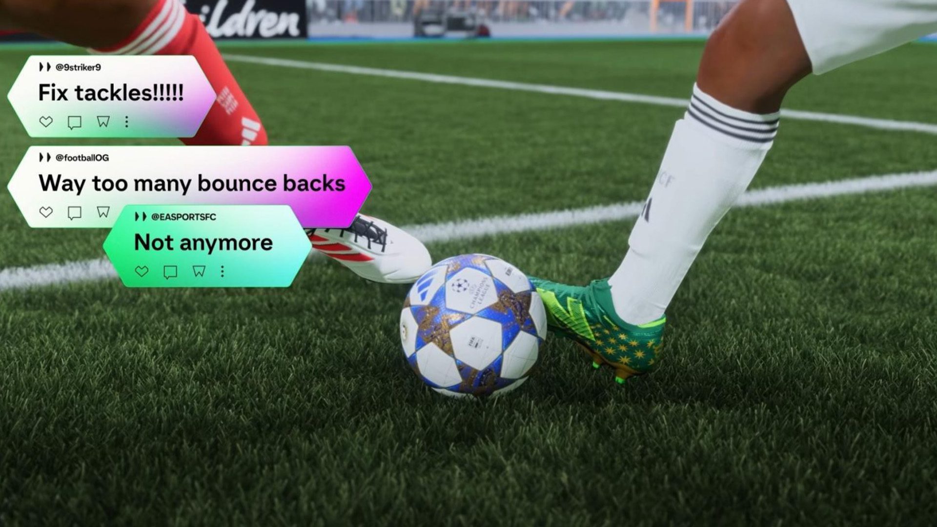 EA FC tackles