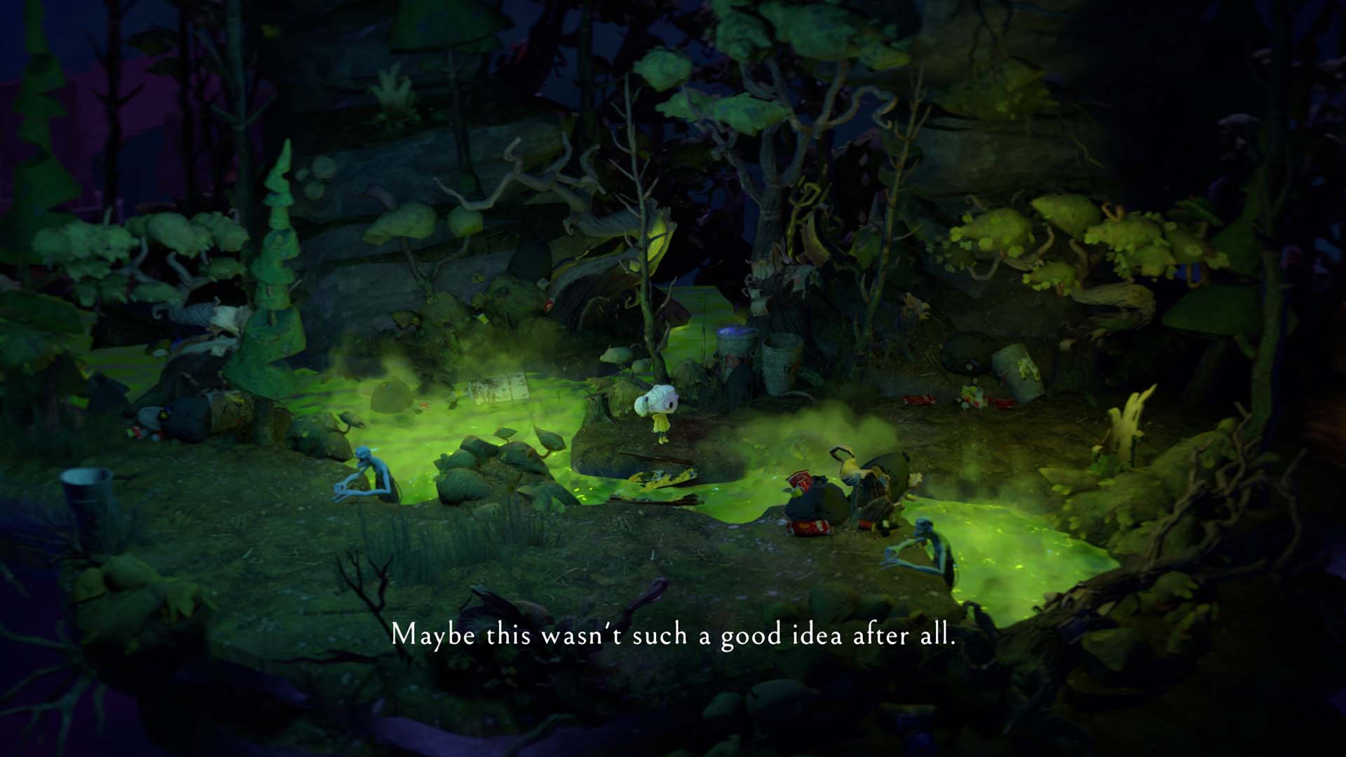 Gloomy Eyes Review Swamp Scene