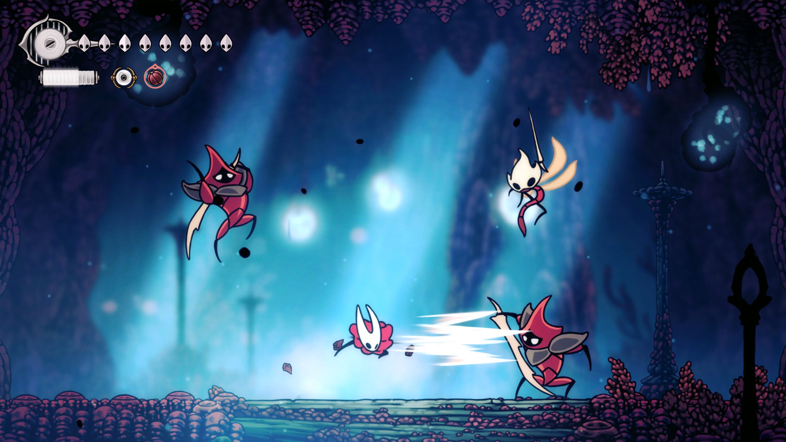 Hollow Knight Silksong screenshot combat Hollow Knight Silksong screenshot combat
