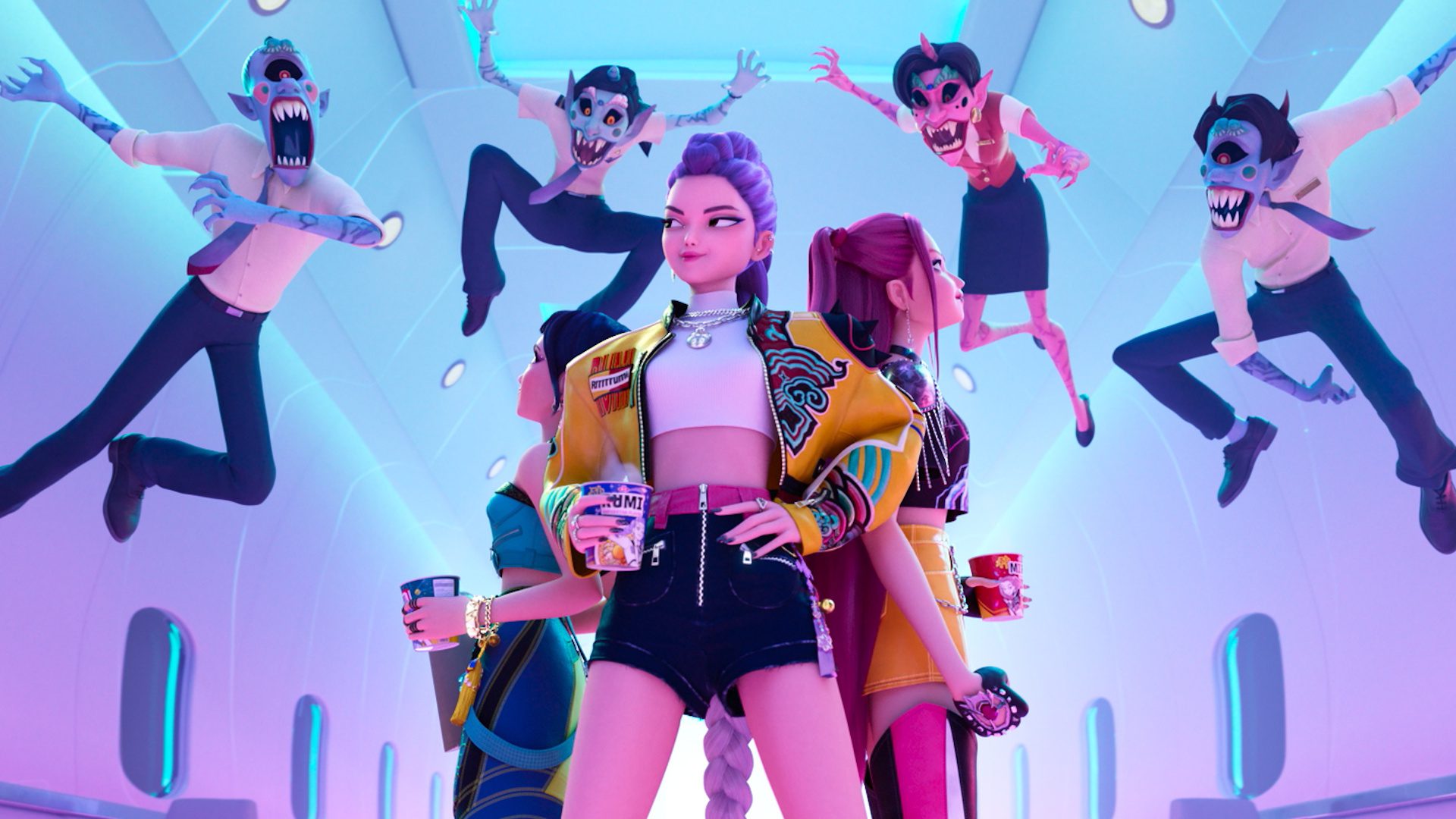 Huntrix K Pop Demon Hunters Netflix
