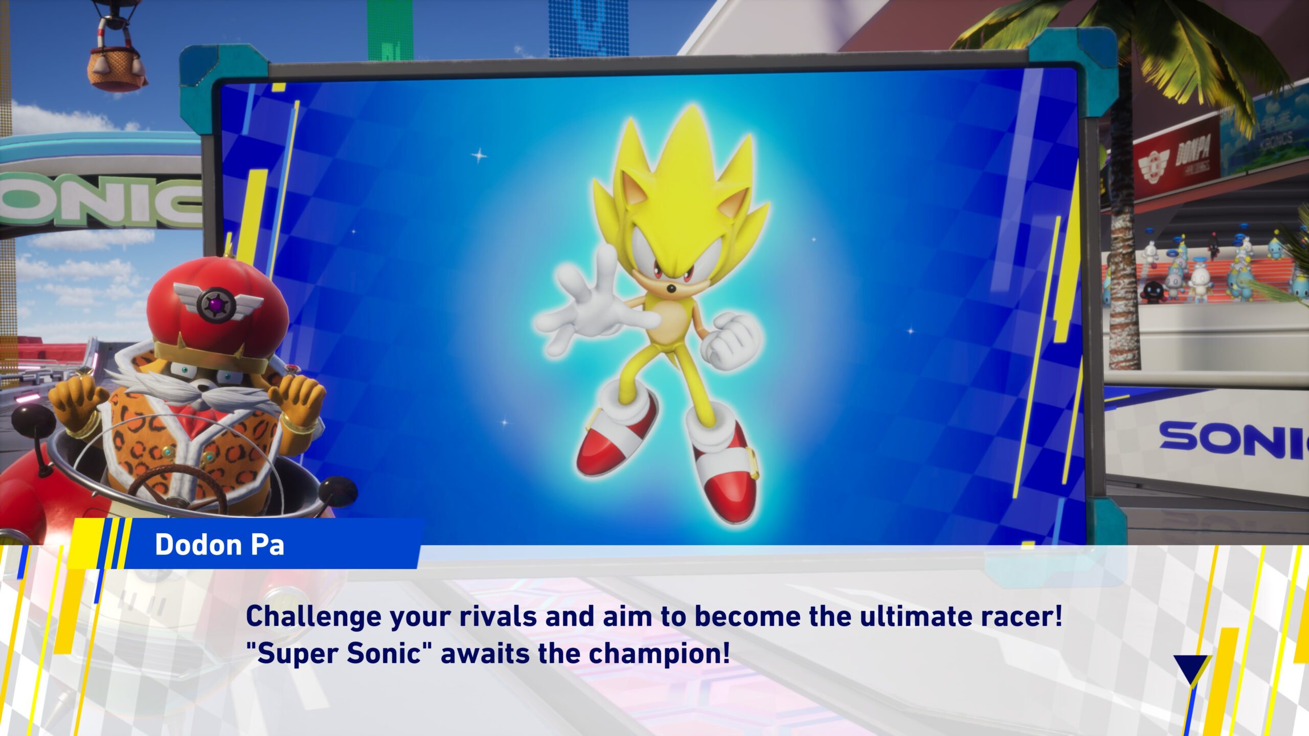 Sonic Racing CrossWorlds Shadow Super Sonic unlock