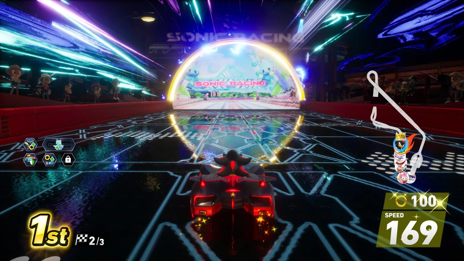 Sonic Racing CrossWorlds portal screenshot