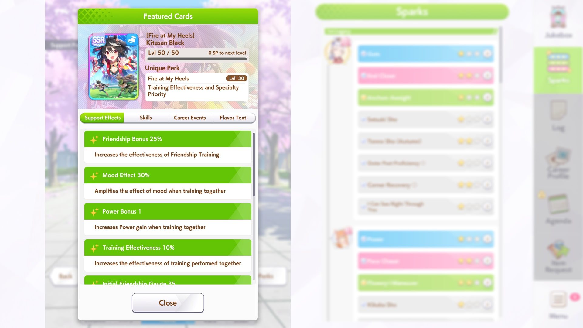 Kitasan Black card Umamusume Pretty Derby.