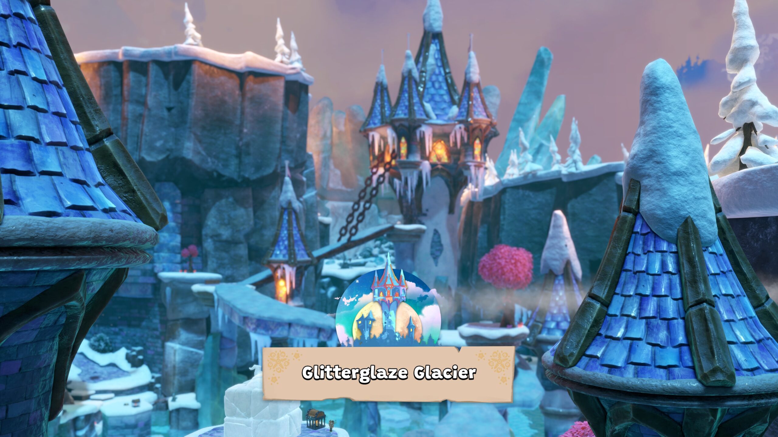 Yooka Replaylee Glitterglaze Glacier screenshot