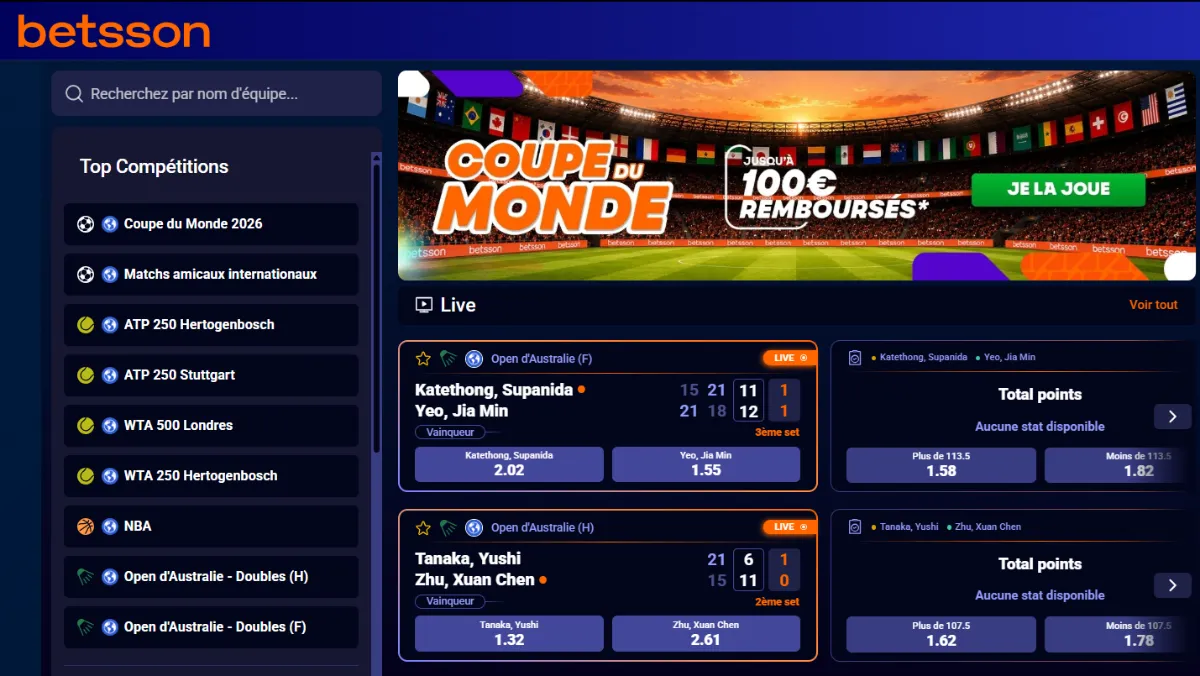 Casino en ligne bonus sans dépôt