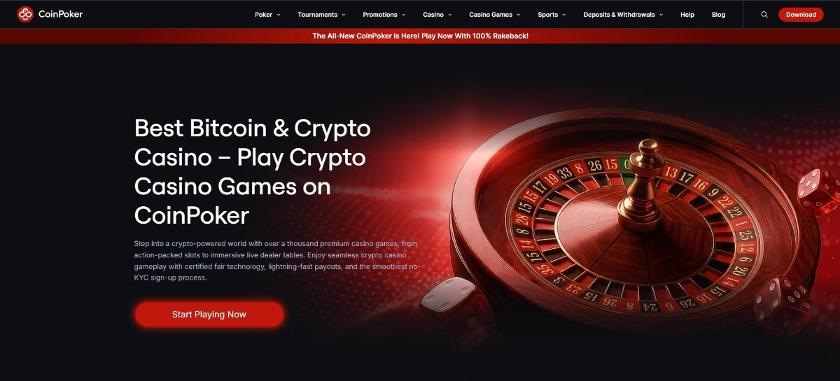 coinpoker crypto casino