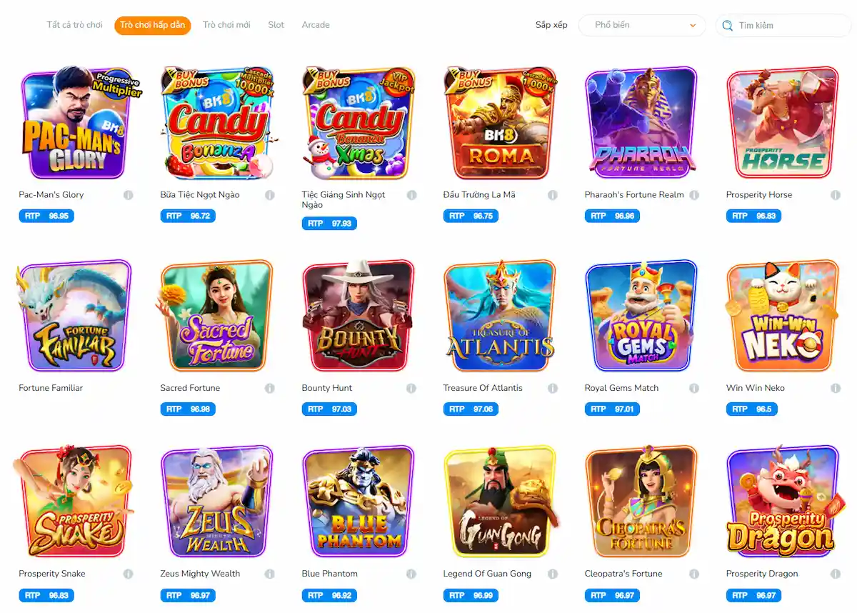 Phân Loại Game Nổ Hũ Phổ Biến Nhất Tại Nhà Cái