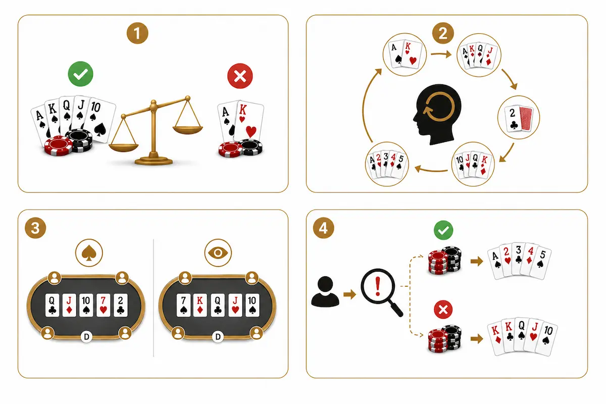 Chiến Thuật Cơ Bản Khi Chơi Poker HORSE