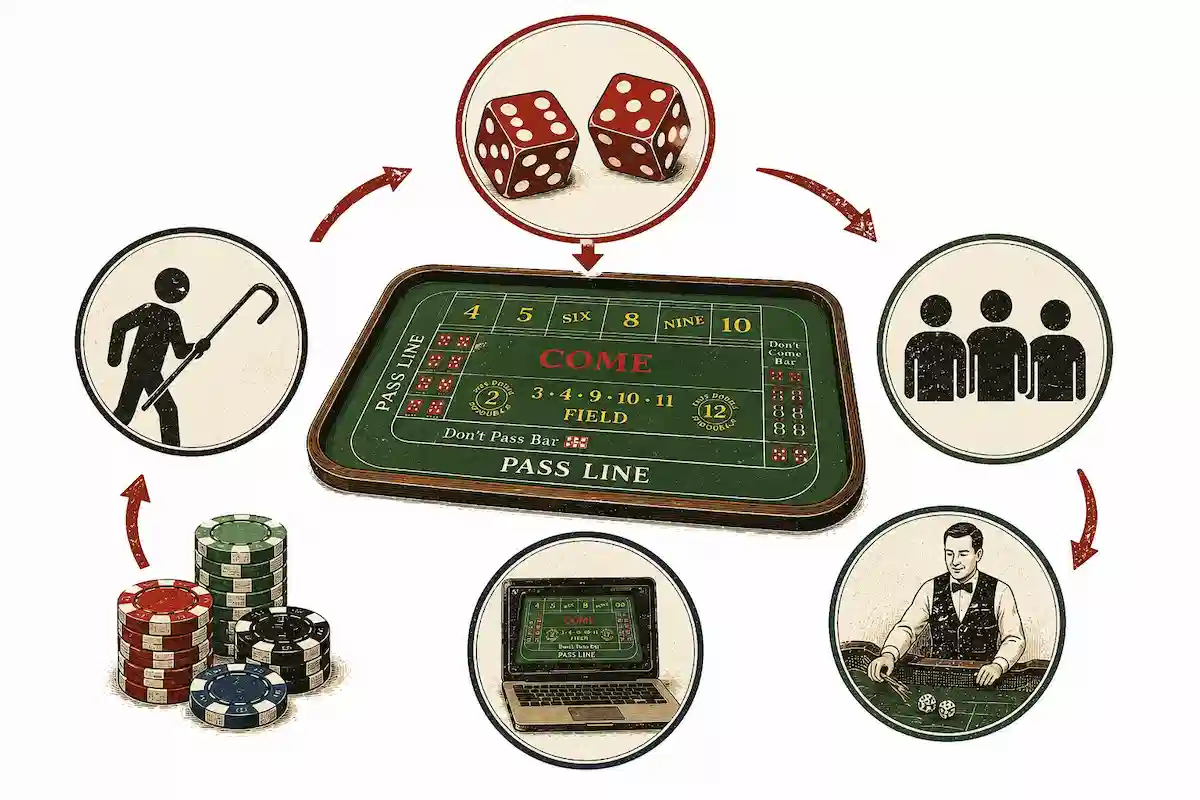Chuẩn Bị Trước Khi Chơi Craps