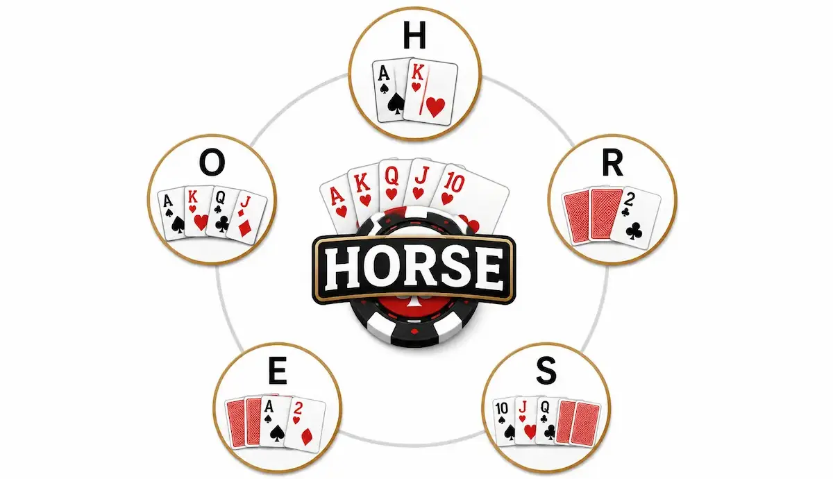 Poker HORSE Là Gì Và HORSE Là Viết Tắt Của Gì