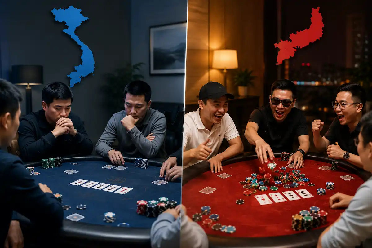 Sự Khác Biệt Trong Cách Chơi Xì Tố Giữa Miền Bắc Và Miền Nam