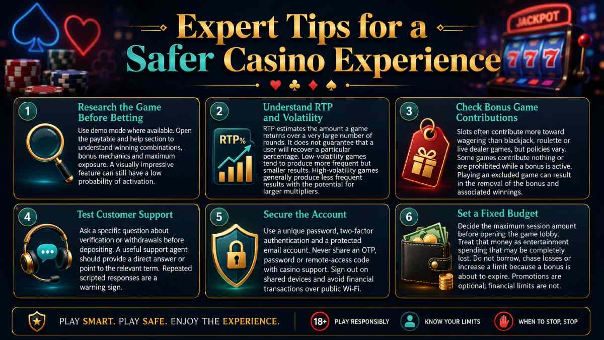 Expert Tips for a Safer Casino Experience