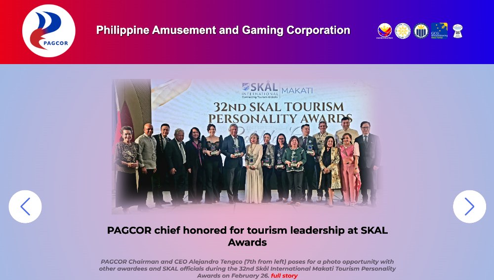 PAGCOR official website