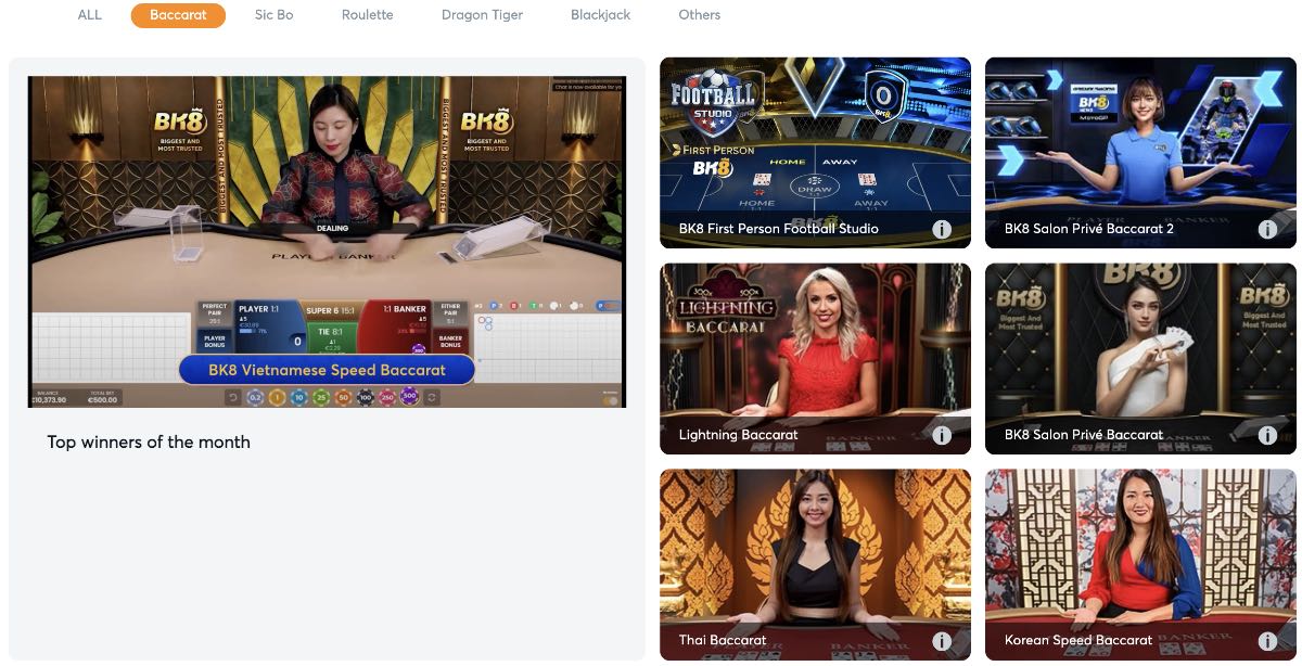 baccarat online casino