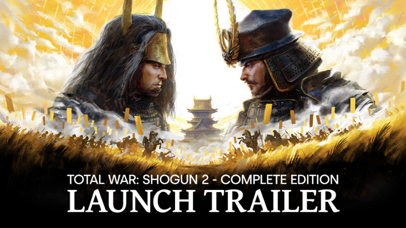 Total War: SHOGUN 2 Complete Edition key art showing samurai armies clashing